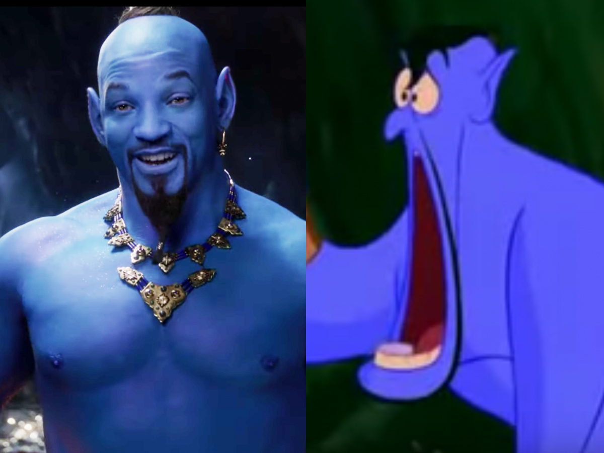Disney S New ‘aladdin Trailer Reveals Will Smith S Blue Genie Theatre Haus